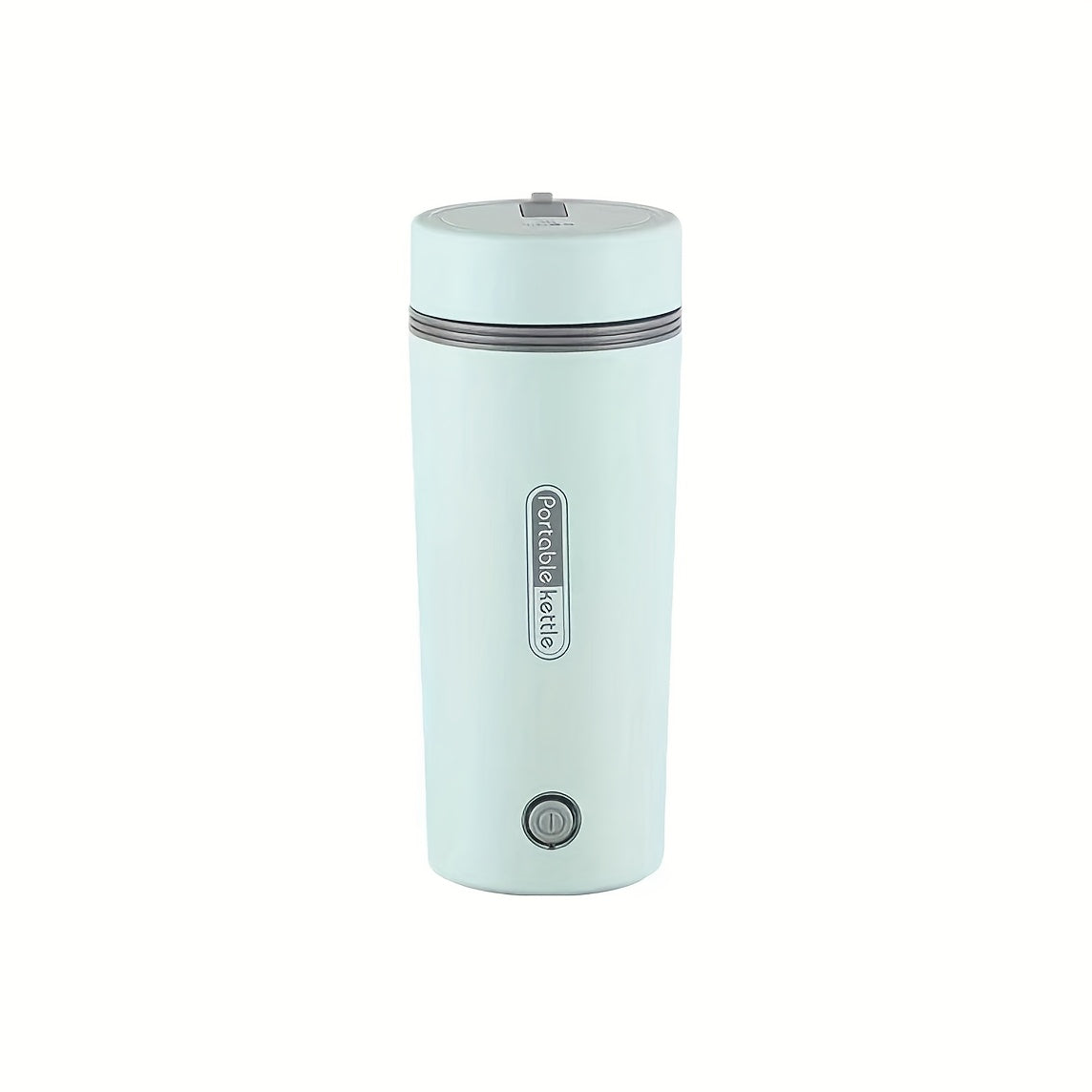 Portable Stainless Steel Electric Kettle with Insulated Cup Overheat Protection Leak-Proof Fast Boil