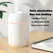 Нано-распылитель USB, портативный мини-увлажнитель, тихий, для путешествий, автомобиля, спальни, офиса