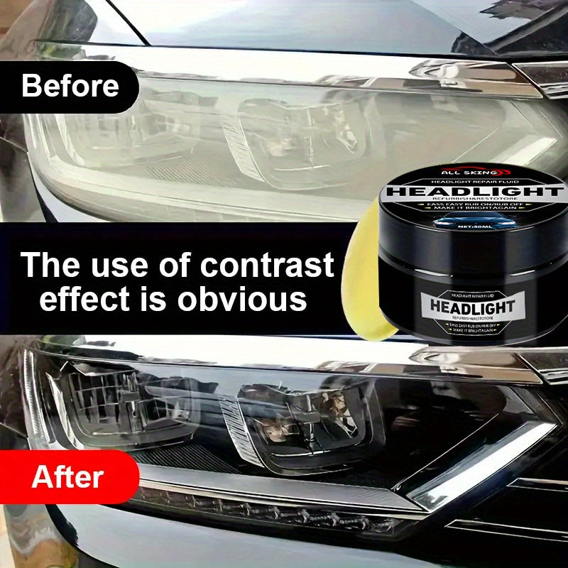 Universal Car Light Repair Kit - Light Polish, Oxidation Remover