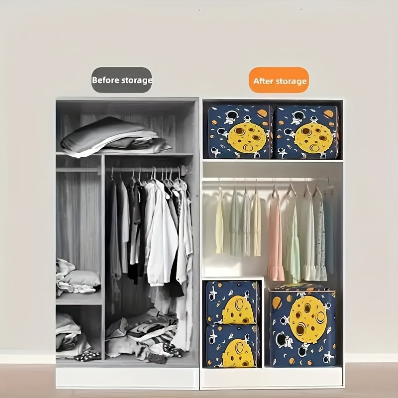 Waterproof Storage Bag with Reinforced Handles for Home, Moving, Under-Bed, Clothing and Blanket Storage