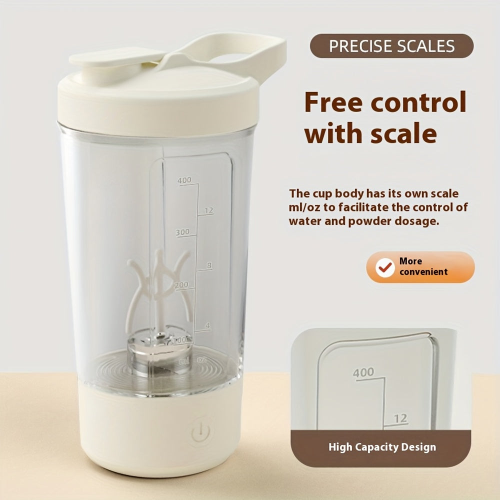 Electric Self-Stirring Shake Cup USB Rechargeable Protein Milkshake Blender