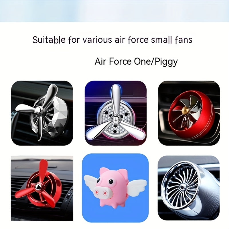 5pcs Car Aromatherapy Refill Pads Odor Removal Scented Discs for Vehicle Interior