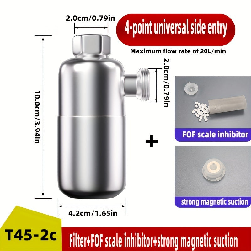 Soijot zanglamas po'latdan yasalgan suv tozalagichi oshxona va ovqatlanish joylarida uyda foydalanish uchun mukammaldir. U 4 nuqtali, ajratiladigan va yuviladigan bo'lib, toza va xavfsiz ichimlik suvi uchun ideal tanlovdir.