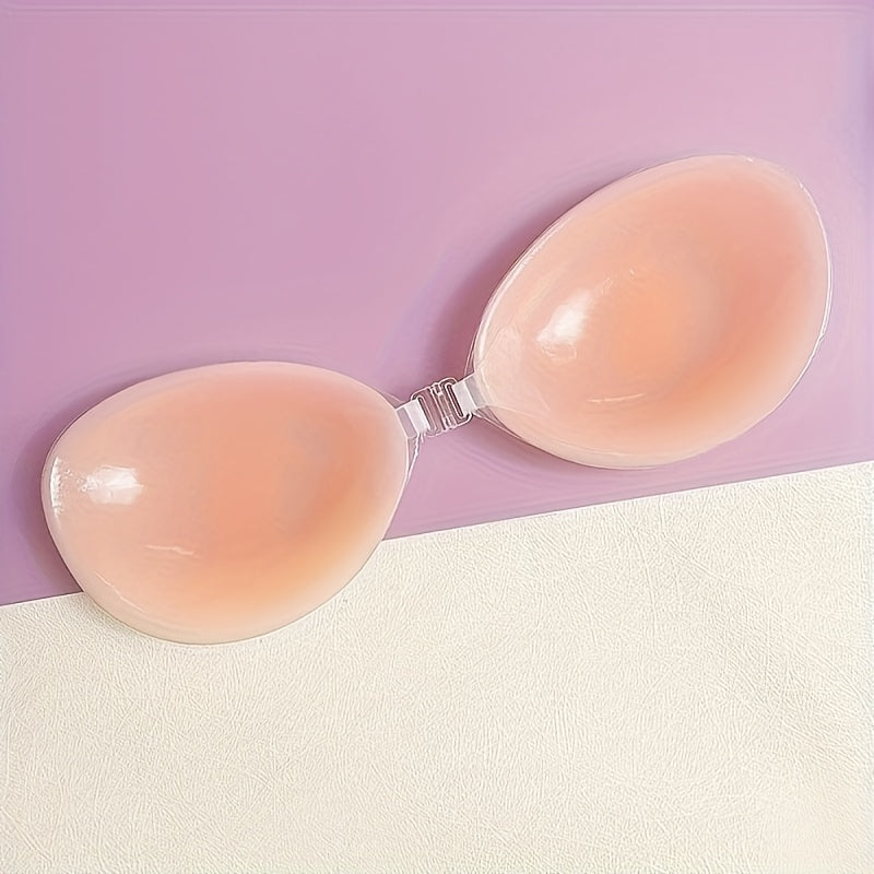 Invisible Silicone Lift Bra Strapless Seamless Push-Up Breathable Non-Woven Lingerie