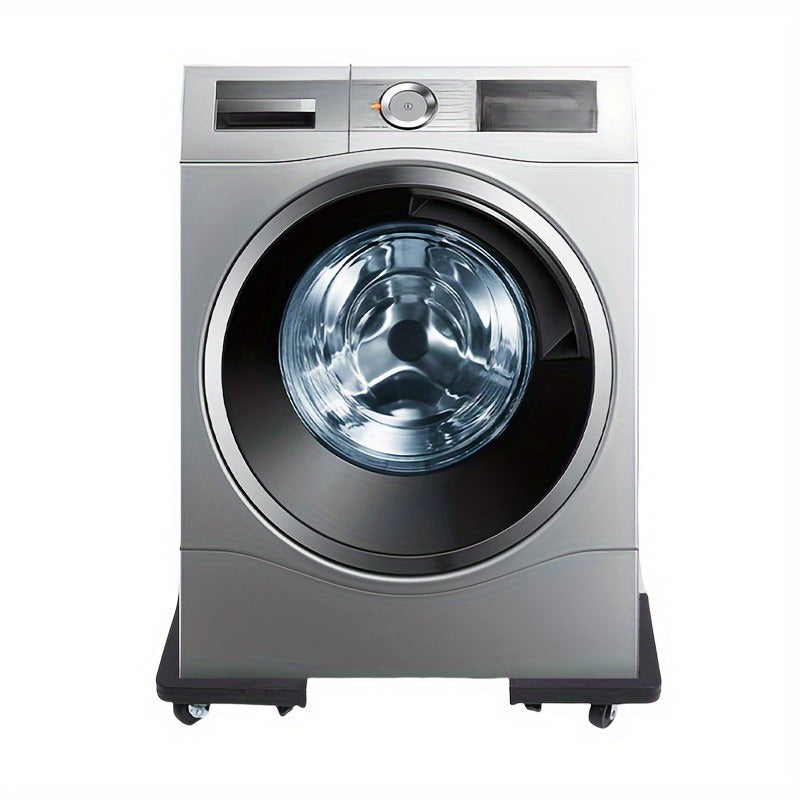 Universal Adjustable Appliance Dolly with Telescopic Support Stand Rubber Wheels Non-Slip Moving Base