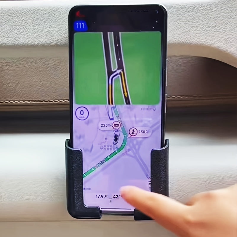 2pcs Non-Slip Car Dashboard Phone Holders Removable Adhesive Mount for Most Vehicles