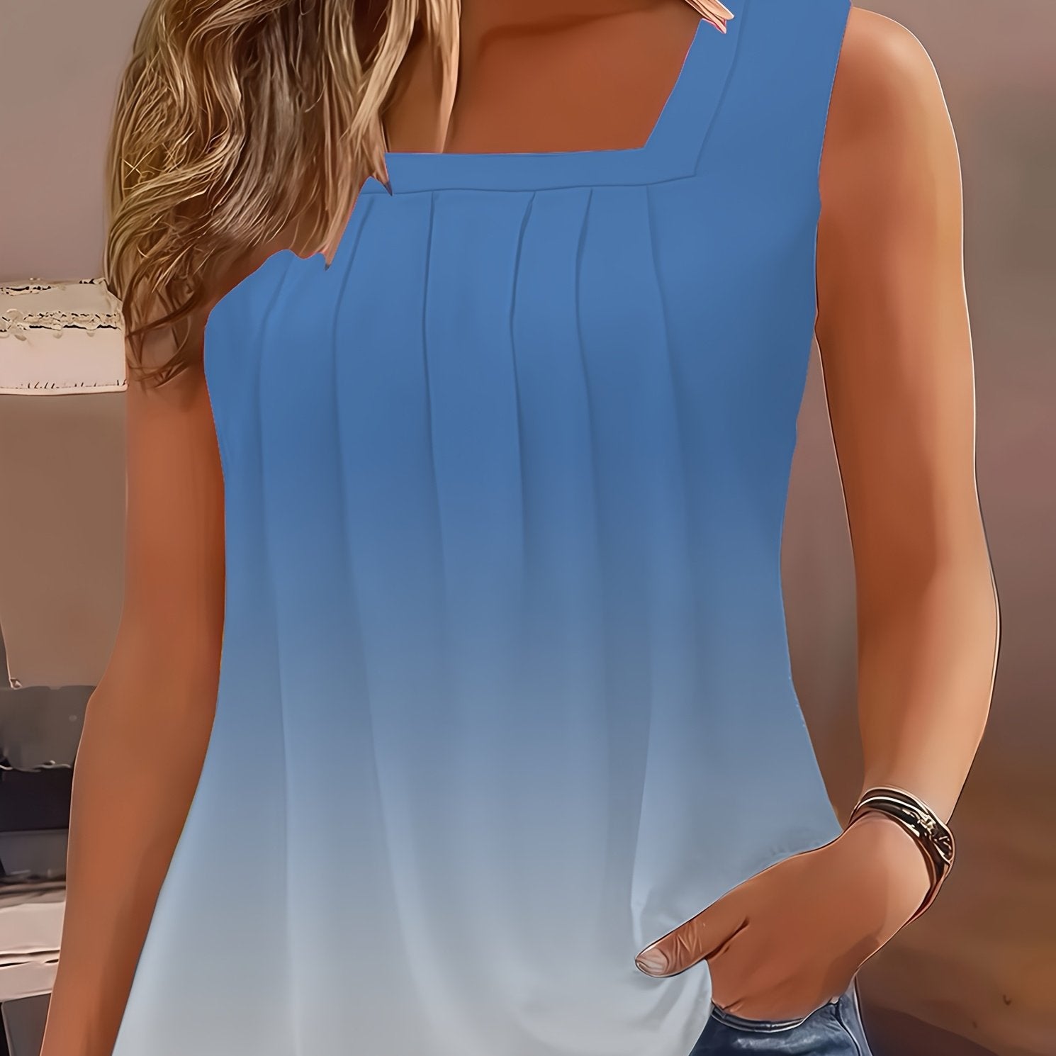 Plus Size Pleated Skirt for Spring and Summer Comfortable Durable