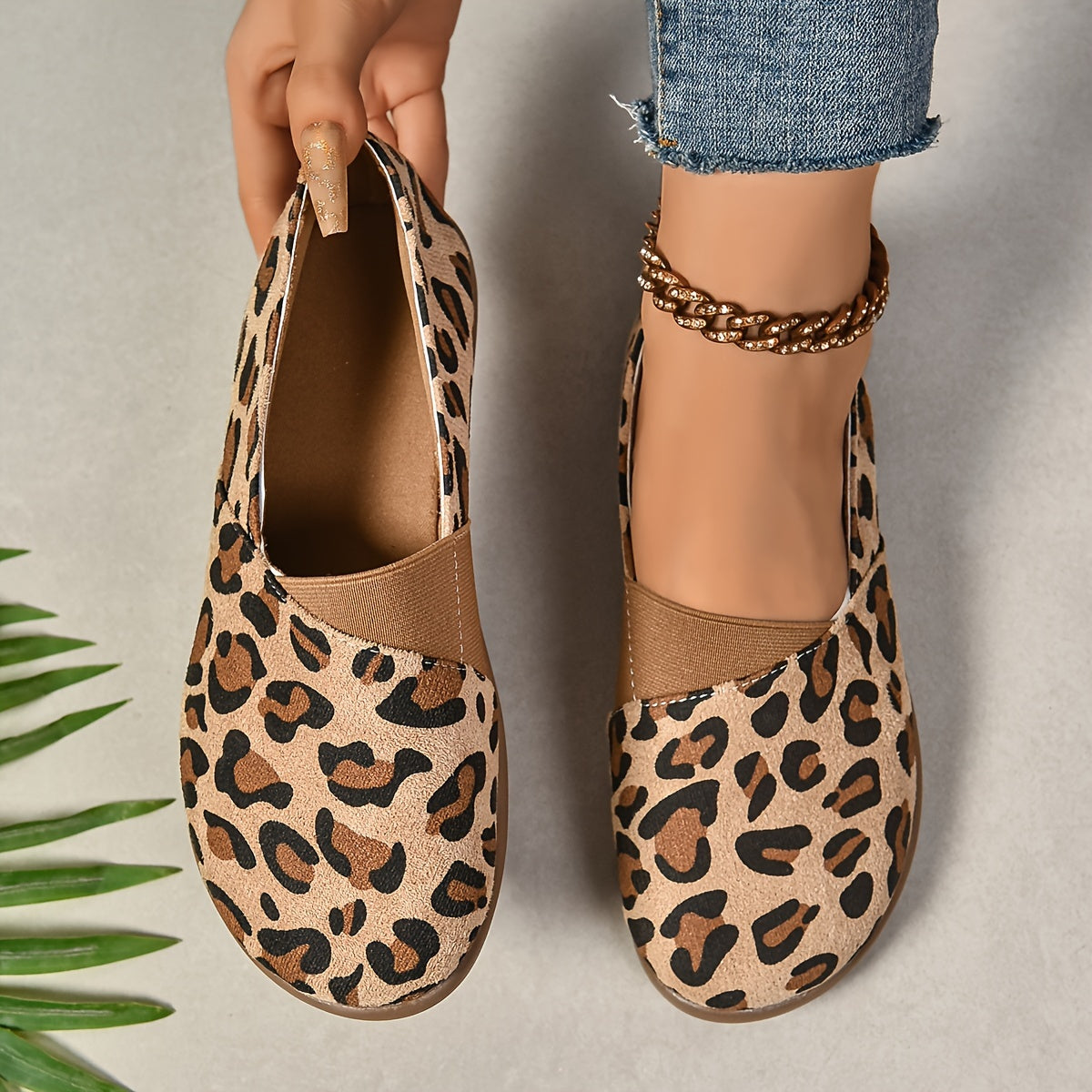 Zapatillas planas coloridas con estrellas para mujer, ligeras, slip-on, mocasines casuales para verano