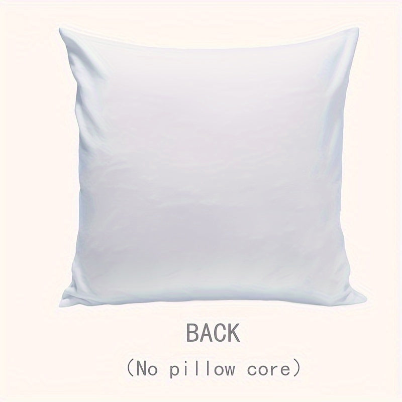 Zamonaviy uslubda botanik gullar printi bilan qoplangan, polyester pech skinidan tayyorlangan, o'lchami 44.96x44.96 sm bo'lgan yumshoq yostiq qopqog'i. Uy, avtomobil yoki xona bezatish uchun ideal, divan aksent yostiq qopqog'i (yostiq yadro kiritilmagan).