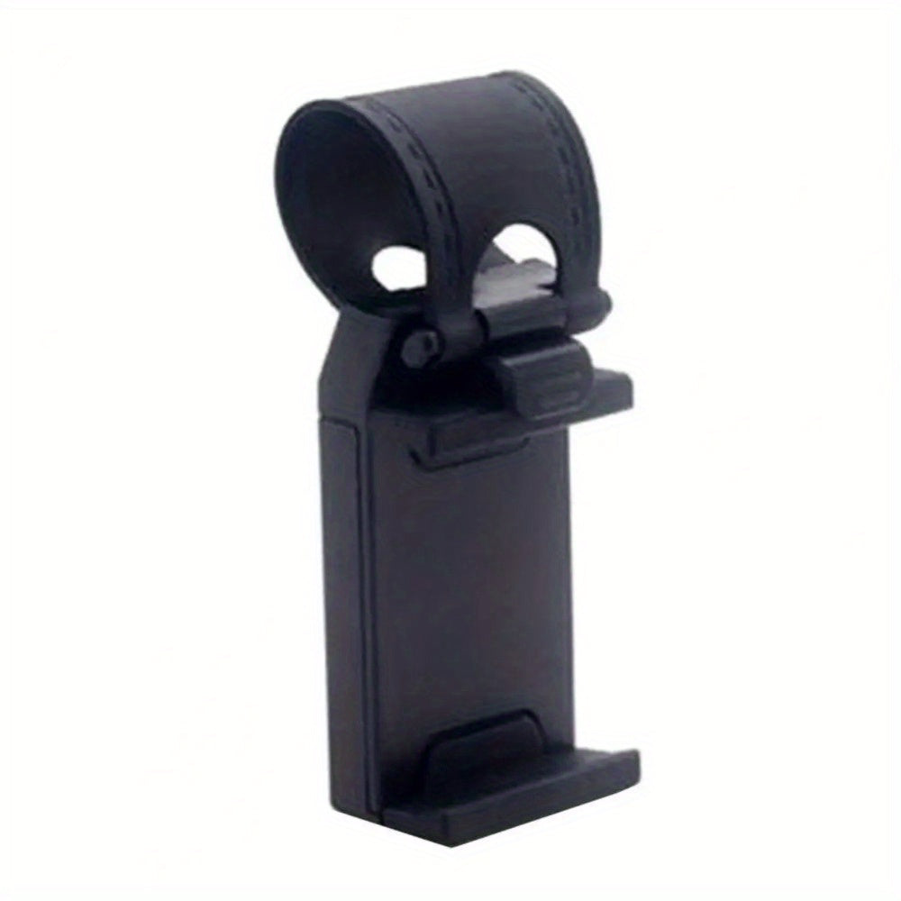 Car Steering Wheel Phone Holder Durable ABS Mount for Navigation and Calls