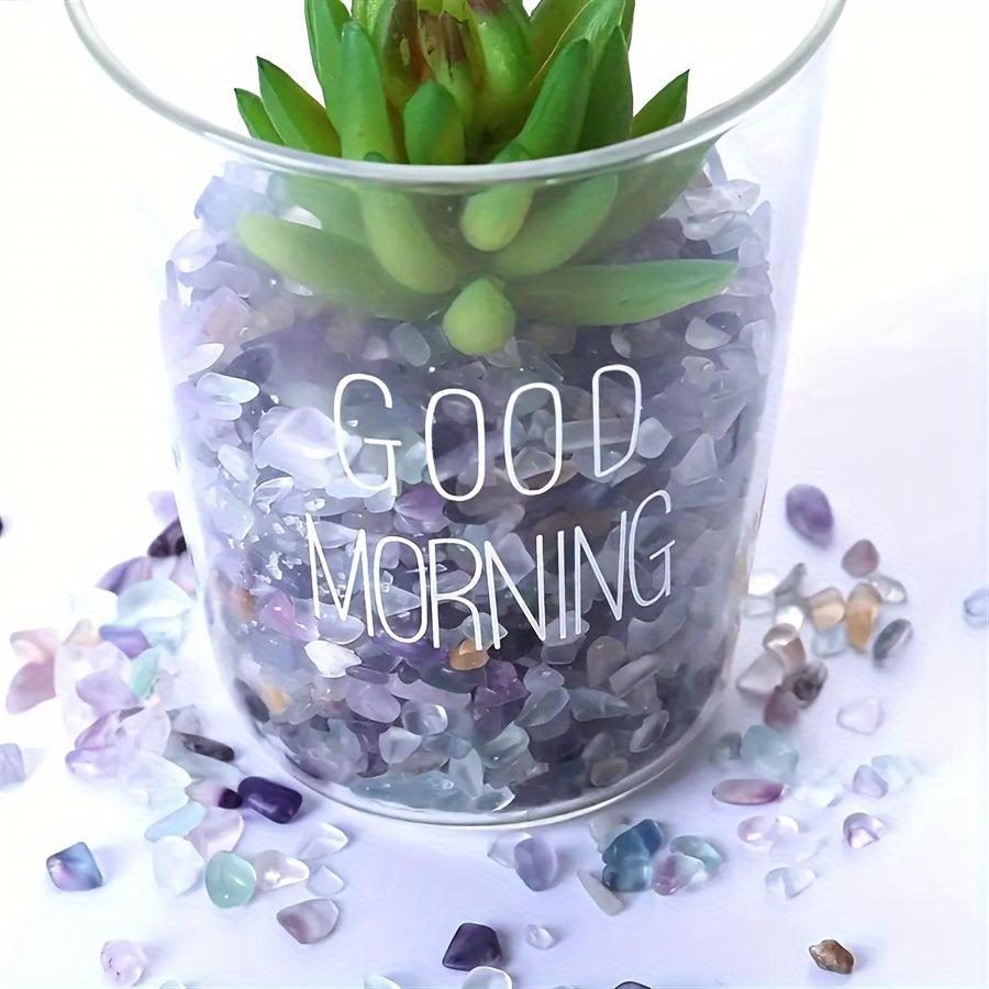 Natural Fluorite Chips for Succulents Fish Tanks Terrariums Decorative Stones 50g 100g