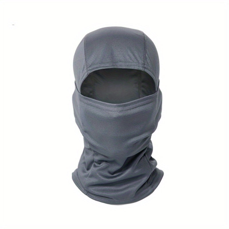 Adjustable Windproof UV Protection Hood with Balaclava Face Mask for Outdoor Use