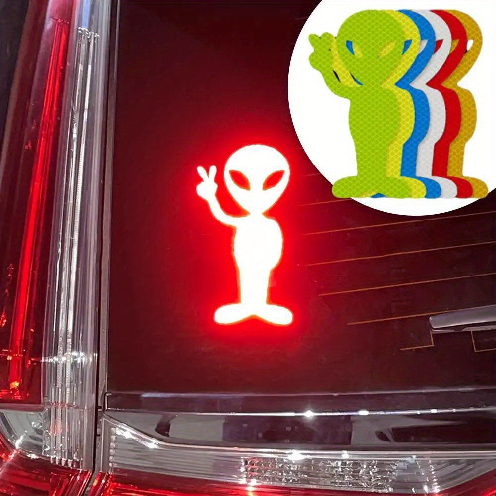 Yarim yulduzli tinchlik belgisining aks ettiruvchi decal avtomobillar va mototsikllar uchun PVC 15 sm