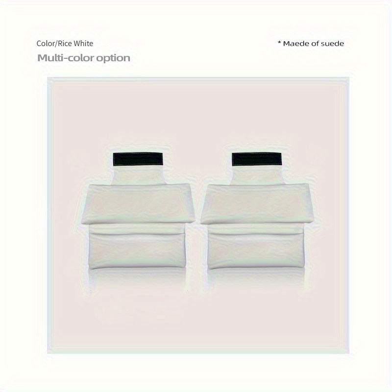 Car Interior Foam Padded Center Console Armrest Mat Gray Fit 009