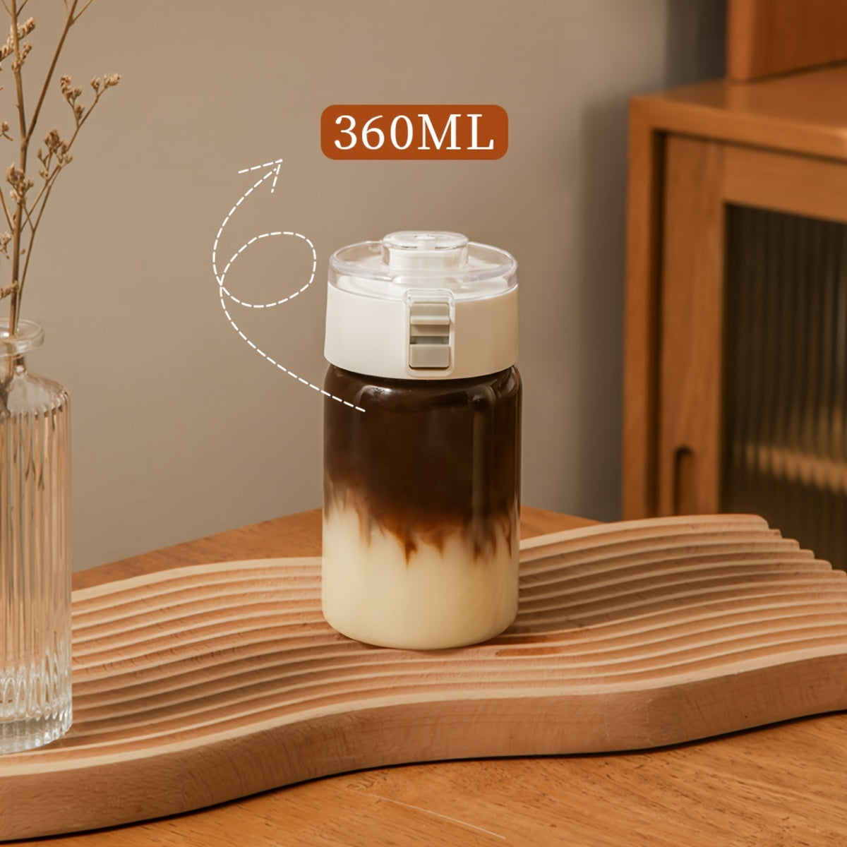 Sports Water Bottle Lightweight Plastic Travel Cup for Hiking and Office Use