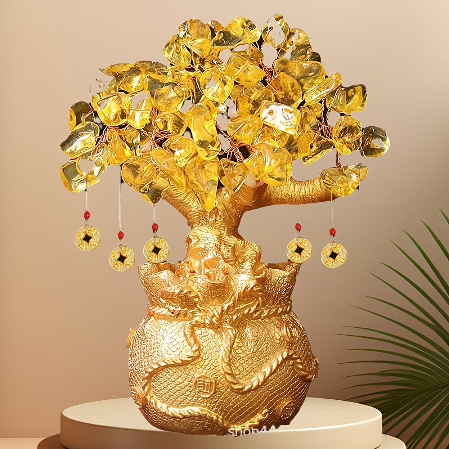 Resin Craft Gift for Attracting Wealth and Success Room Decor