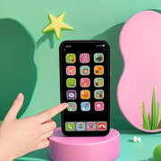 Educational Toy Phone for Kids with Sound and Music Alphabet and Number Flashcards