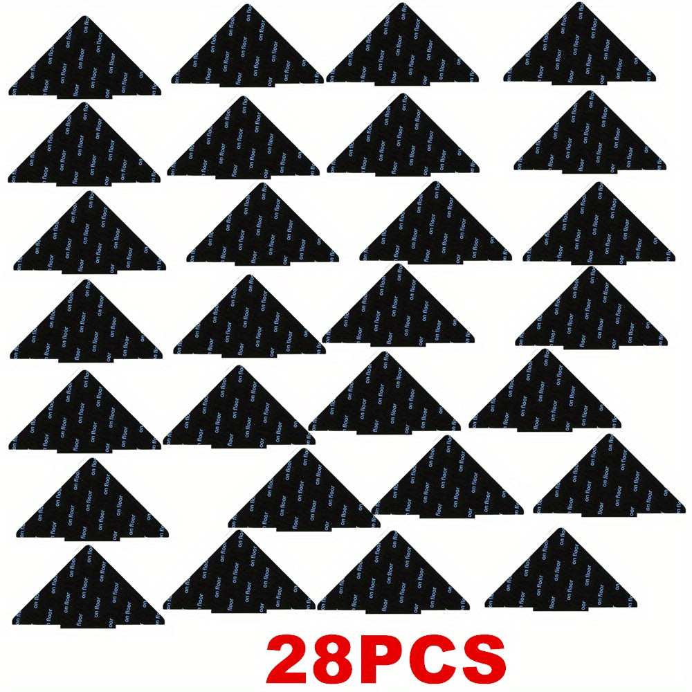 Carpet Non-slip Stickers Set of 6 14 28 Washable Anti Curling Rug Tape Pads