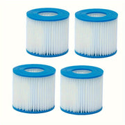 Pool Filter Cartridges Replacement for D-Type and SFS Models with Vacuum Floor Attachment