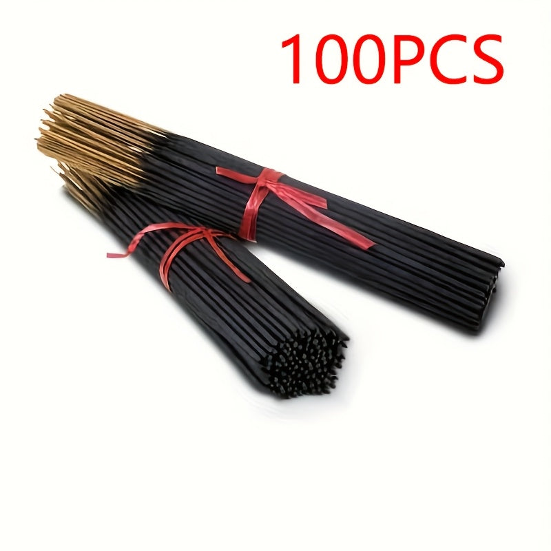 Japanese Cherry Blossom Incense Sticks Set of 30 50 100 Long-Lasting Natural Rattan