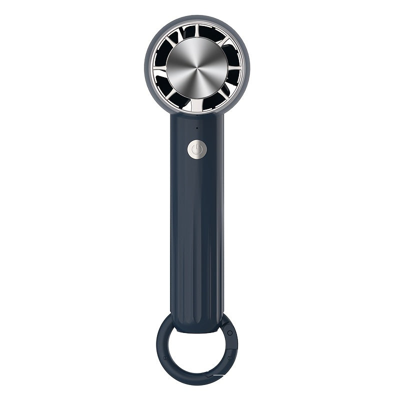 Портативный вентилятор с возможностью зарядки через USB - портативный охлаждающий мини-вентилятор с полупроводниковым покрытием, покрытым льдом, для использования в помещении и на улице, кабель питания в комплекте