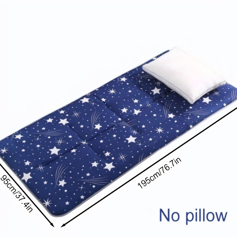 Foldable Mattress with Non-Slip Base, Airy Tatami Sleeping Pad, 71x180 cm