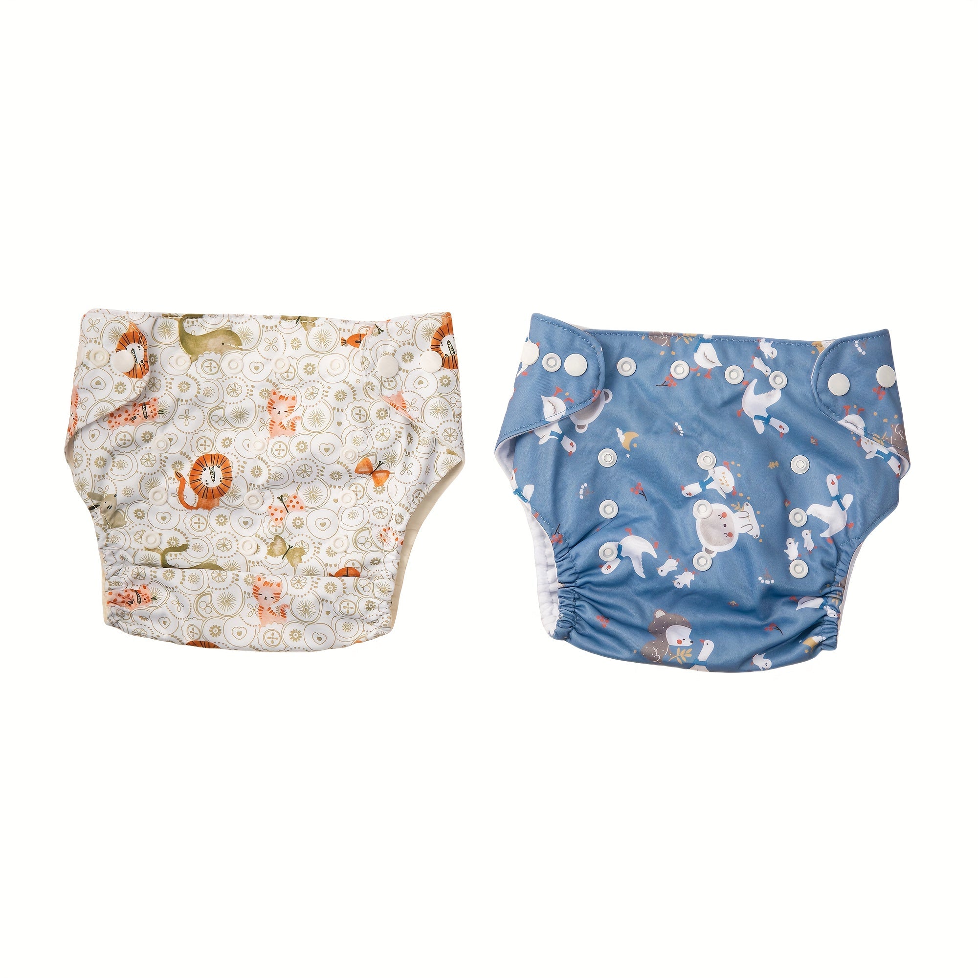 Potty Training Pants for Toddlers Waterproof Printed Reusable Diaper Underwear
