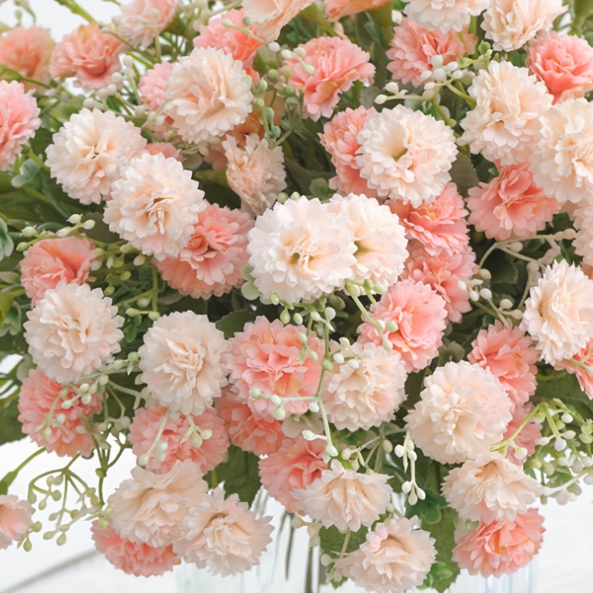 To'ylar, uy bezaklari va sovg'alar uchun sun'iy daisy gul bog'lari