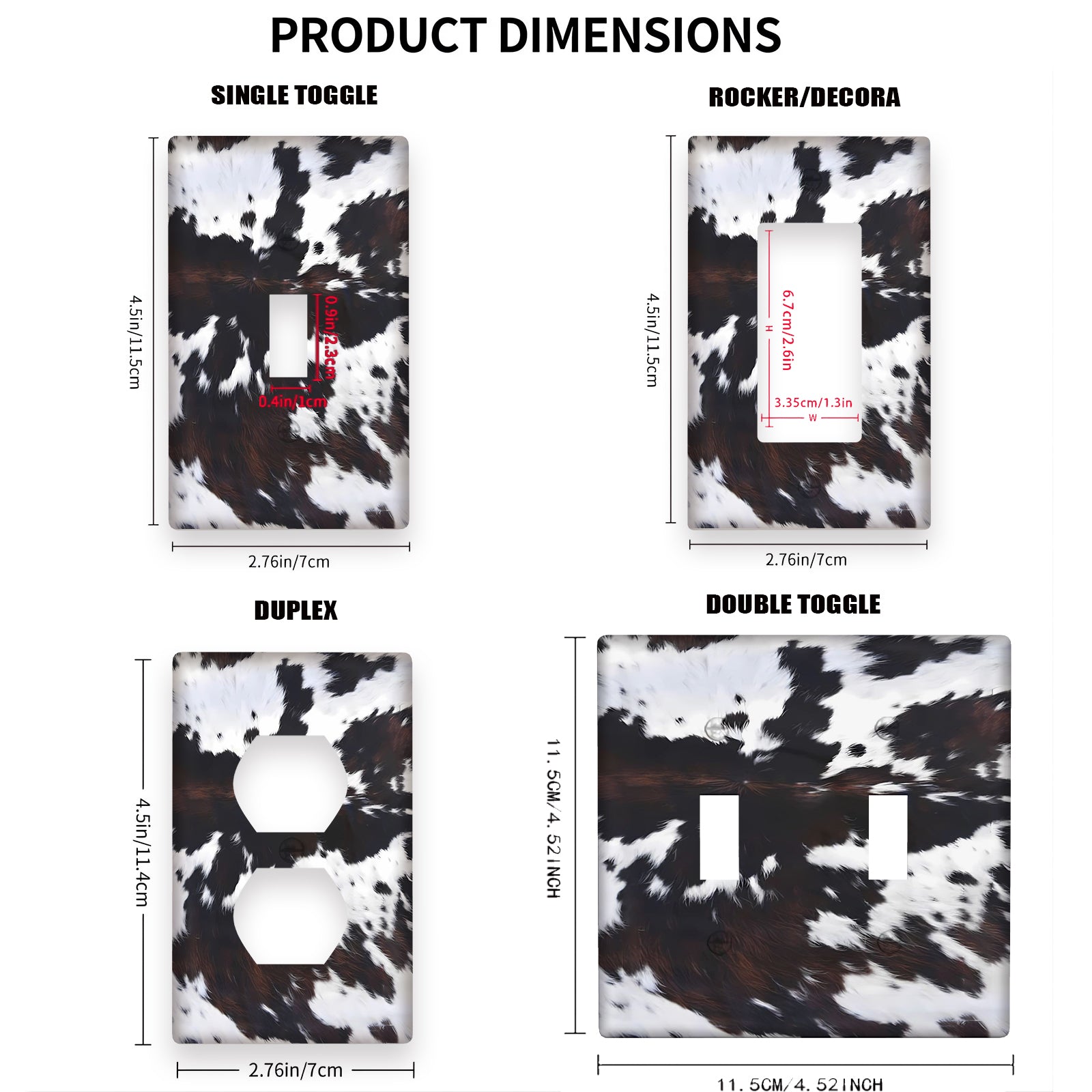 "Yuqori tog' sigiriq chiroq o'chirgichi - 1 yoki 2 guruh, ichki/tashqi foydalanish, oson o'rnatish, batareyasiz."