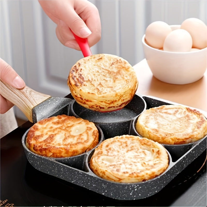 Non-Stick Cookware Set with Egg Frying Pan, Grill Skillet, and Omelette Pan
