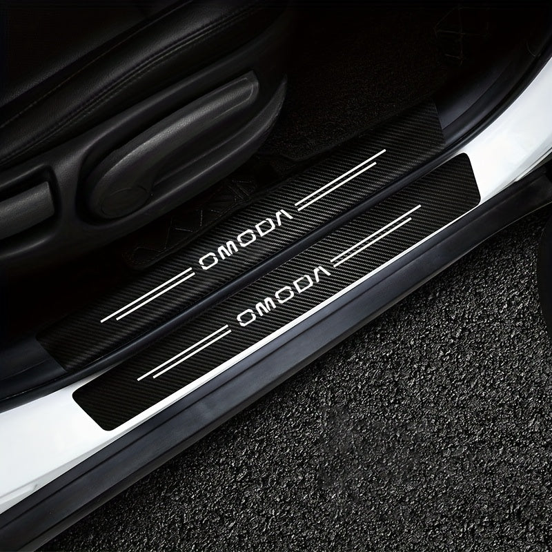 Car Sill Protector Sticker Welcome Pedal Guard for SUV Car Door Edge Strip