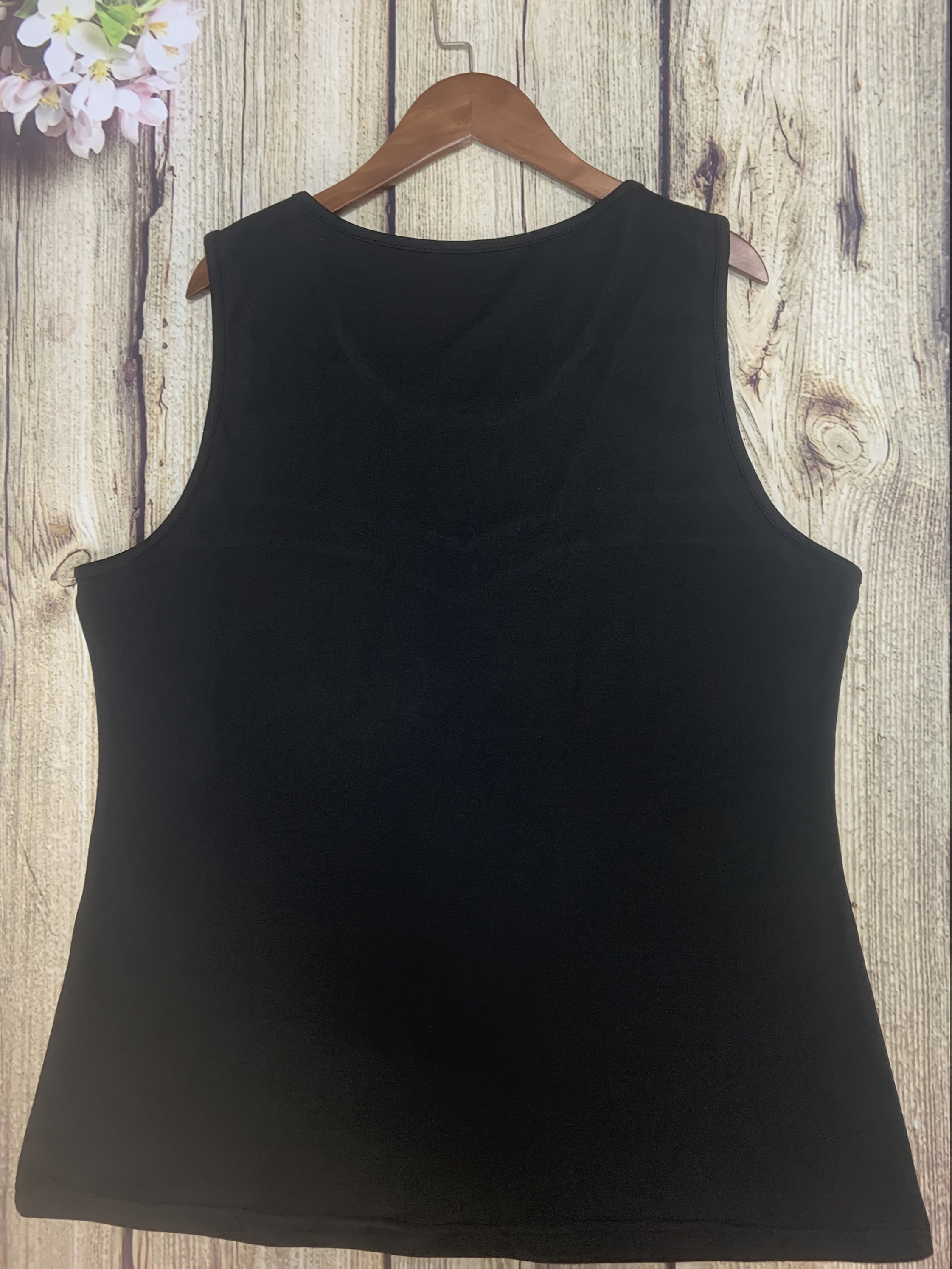 Plus Size Women's Lace Contrast Sleeveless Top Black White Striped Summer Casual Blouse