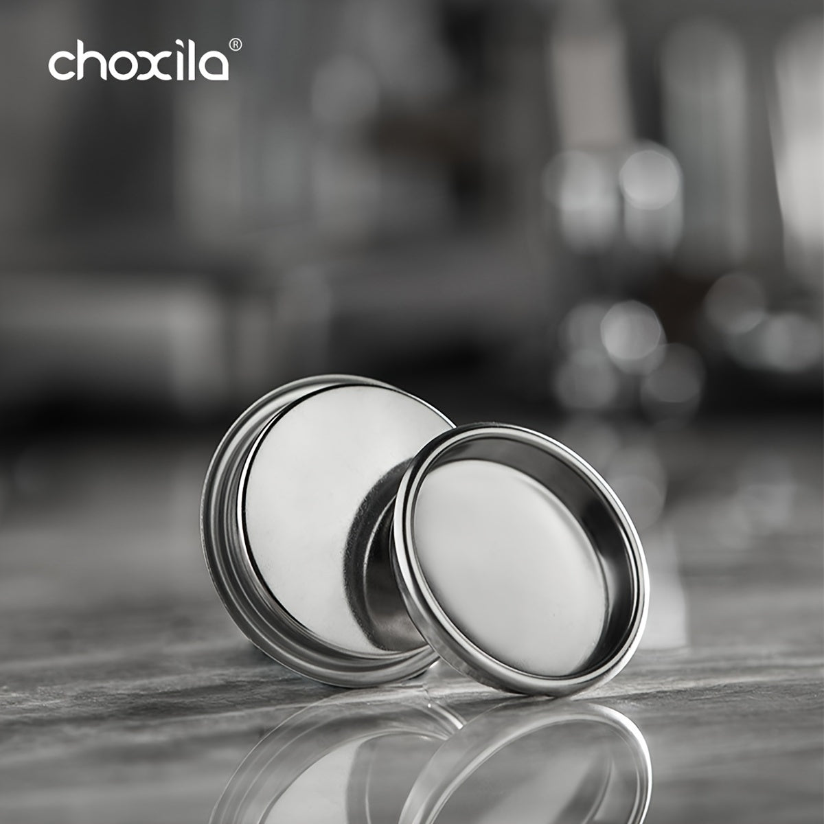 Kofe aksessuari samarali tozalash uchun - 51/54/58mm ko'rinmas filtr qo'shimchasi bilan zanglamas po'latdan yasalgan espresso mashinasi orqa oqim savati