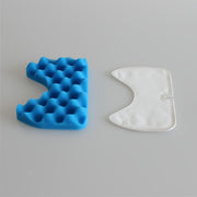 SC65/66 SC67/68 DJ97-01158A vakuum modellari uchun katta almashtirish ko'pik filtri, yuviladigan old motor uchun g'ovak, plastik material, batareya talab qilinmaydi.