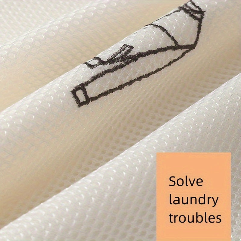 Juego de 6 bolsas de lavandería de lujo para delicados, protección de doble capa, cierre con cremallera, poliéster duradero