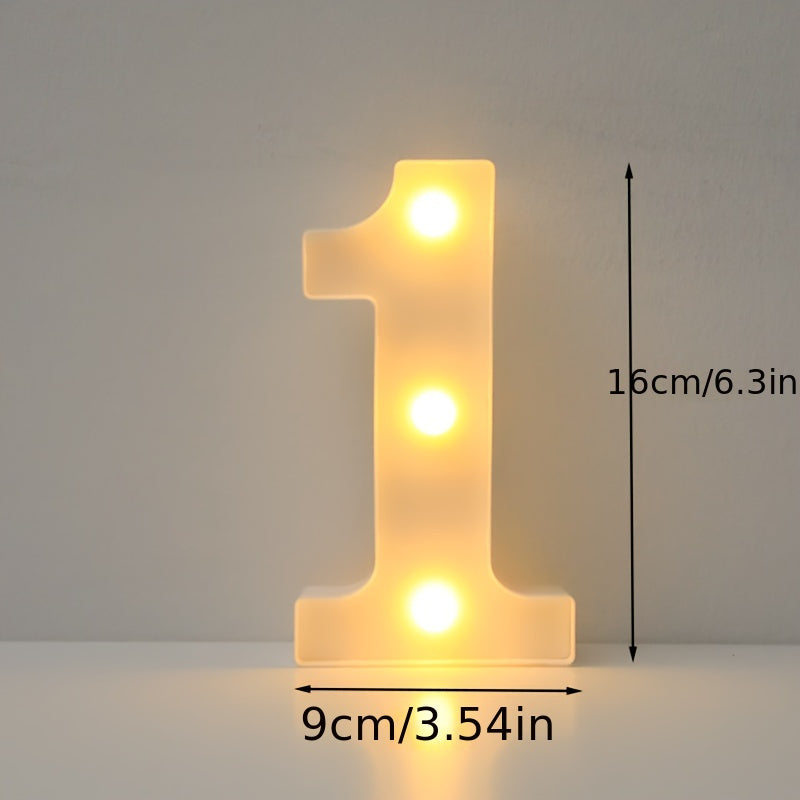 LED Alphabet Letter Lights for Home Decor Wedding Birthday Christmas Party