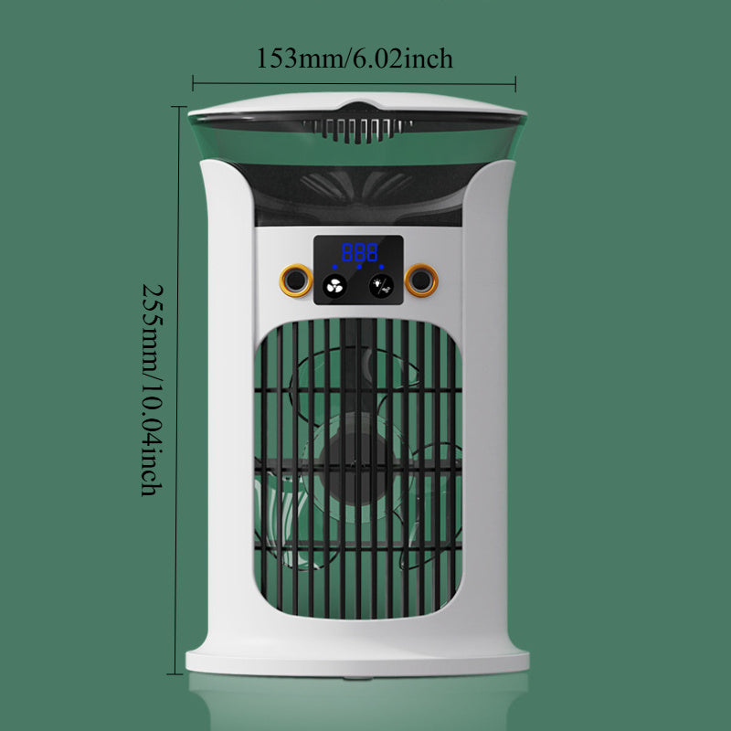 Portable USB Personal Air Conditioner and Humidifier with Night Light