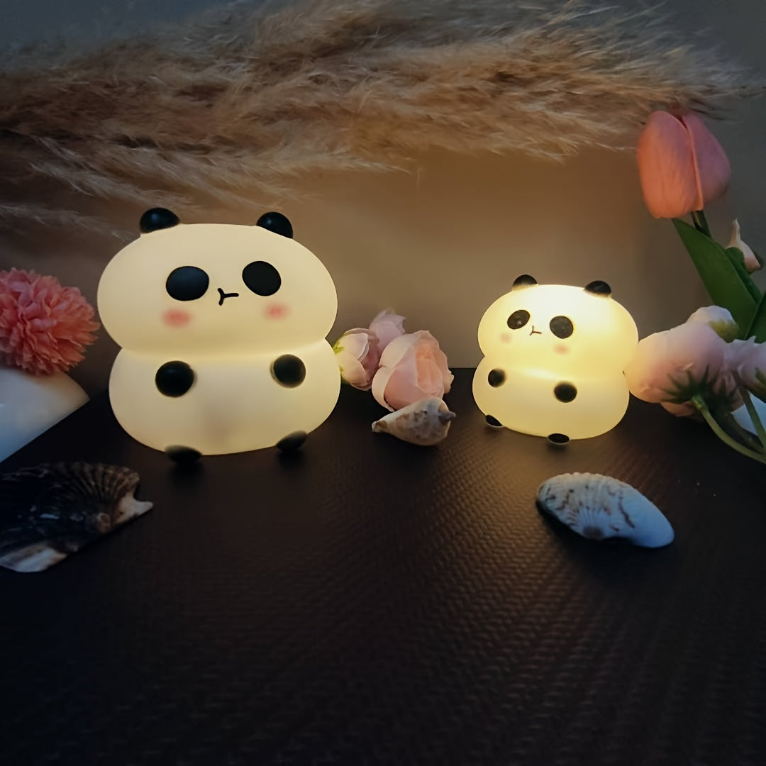 Luz nocturna LED de tema animal, de plástico, alimentada por batería, para mesa o pared, estilo tradicional