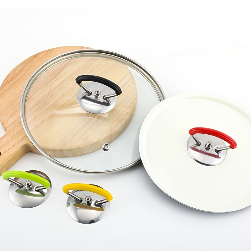 Stainless Steel Pot Lid Handle Set of 4 Kitchenware Accessories Lid Lifter