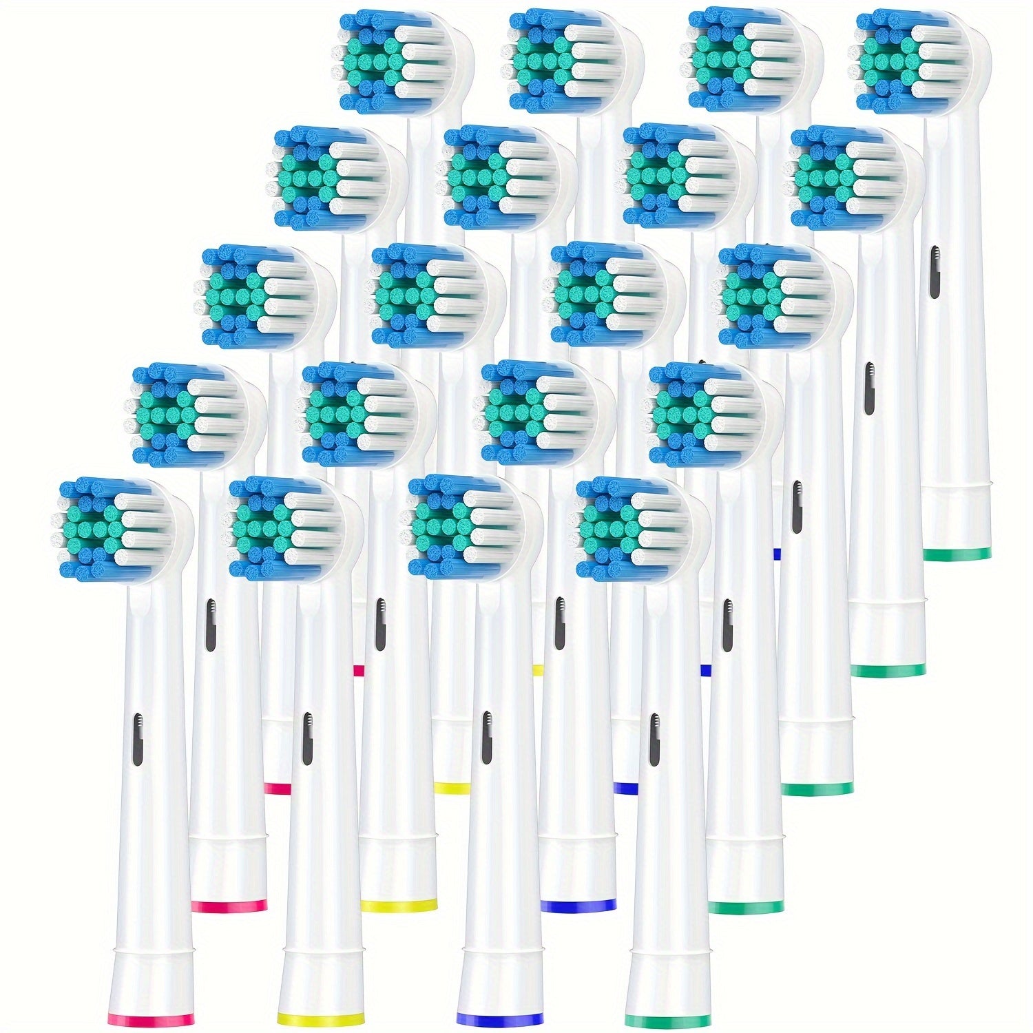 cabezales de cepillos de dientes sensibles de repuesto para cepillos de dientes eléctricos 16 unidades