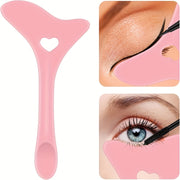 Reusable Silicone Eyeliner and Mascara Shield Makeup Tool for Easy Application