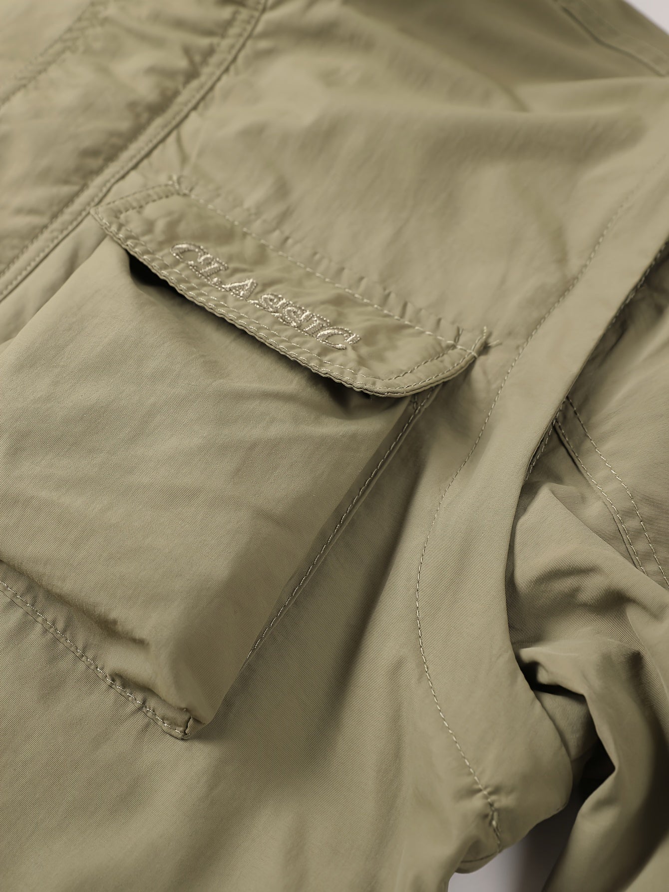 Men's Hooded Windbreaker Jacket with Detachable Hood and Multi Pocket Cargo Vest for Outdoor Activities