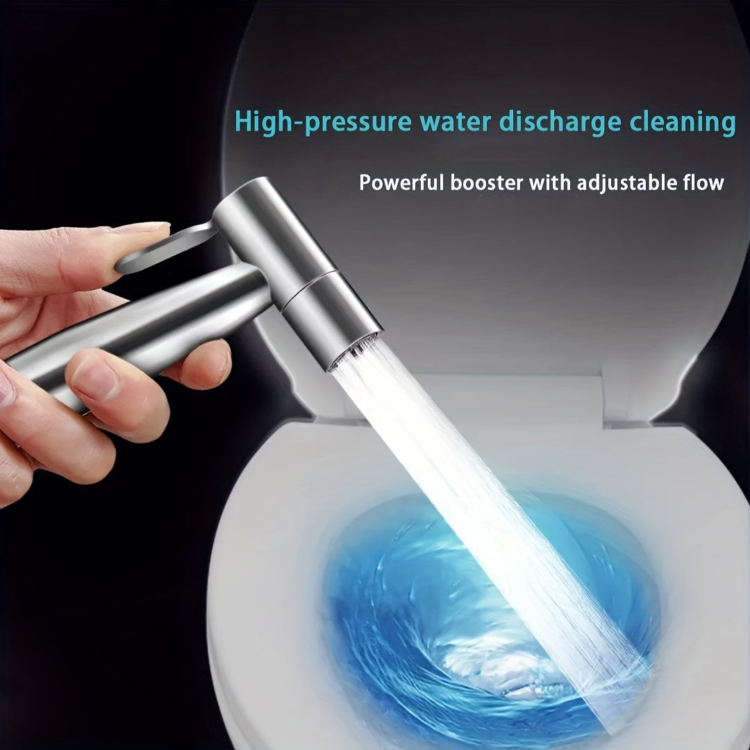 [Bestseller] Nerjaveyka po'latdan yasalgan qo'l bidet purkagich to'plami, elektr talab qilinmaydi, gigiena yaxshilash uchun hojatxona dush ulanishi|Zamonaviy hammom|Moslashuvchan shlangni o'z ichiga oladi