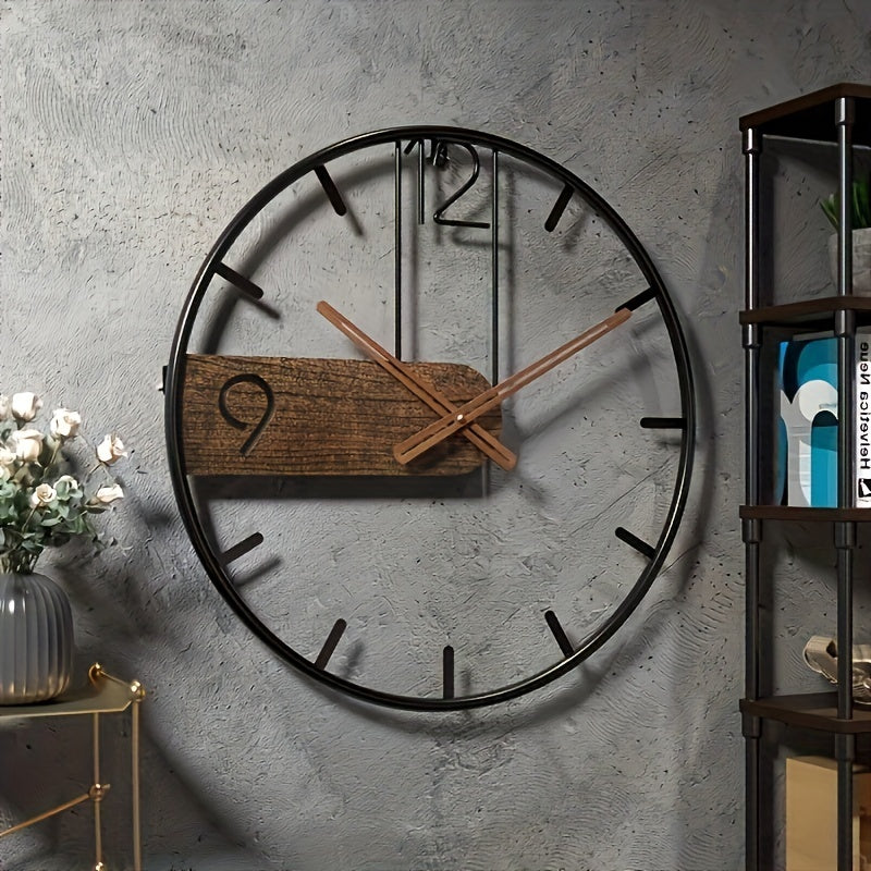 Reloj de pared elegante para habitación infantil, silencioso y decorativo para el hogar