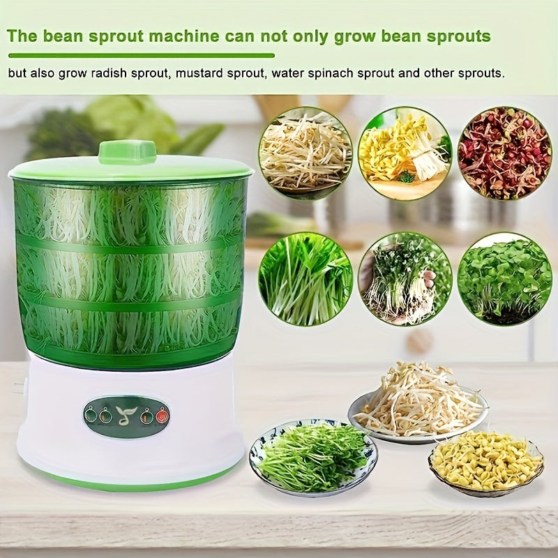 Automatic Mini Bean Sprout Machine with Large Capacity for Winter Use