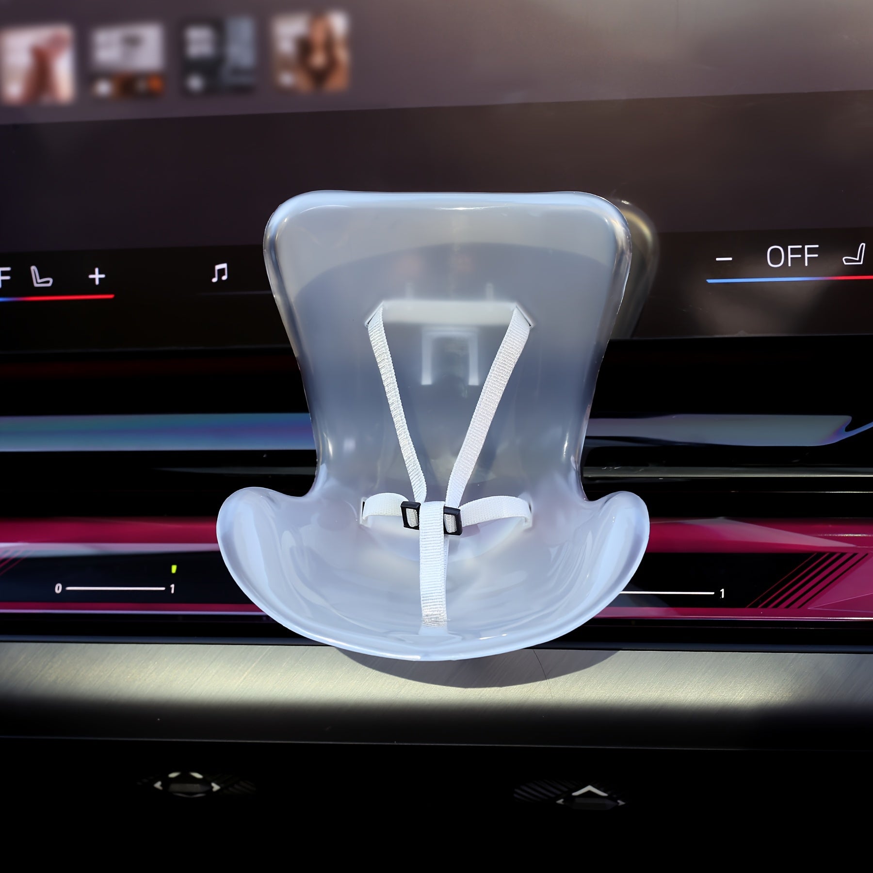 Bolalar avtomobil o'rindiq aksessuari havo chiqishi klipi plastmassa xavfsizlik bezaklari