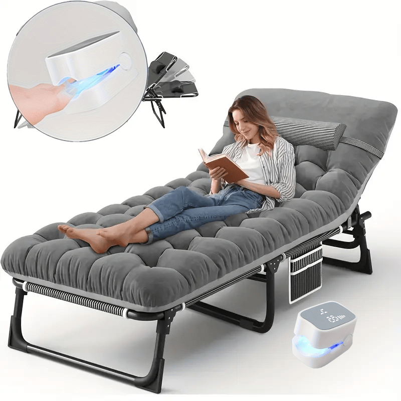 Limpiador portátil de LED para hongos en las uñas, recargable por USB, de bajo voltaje, fácil de usar