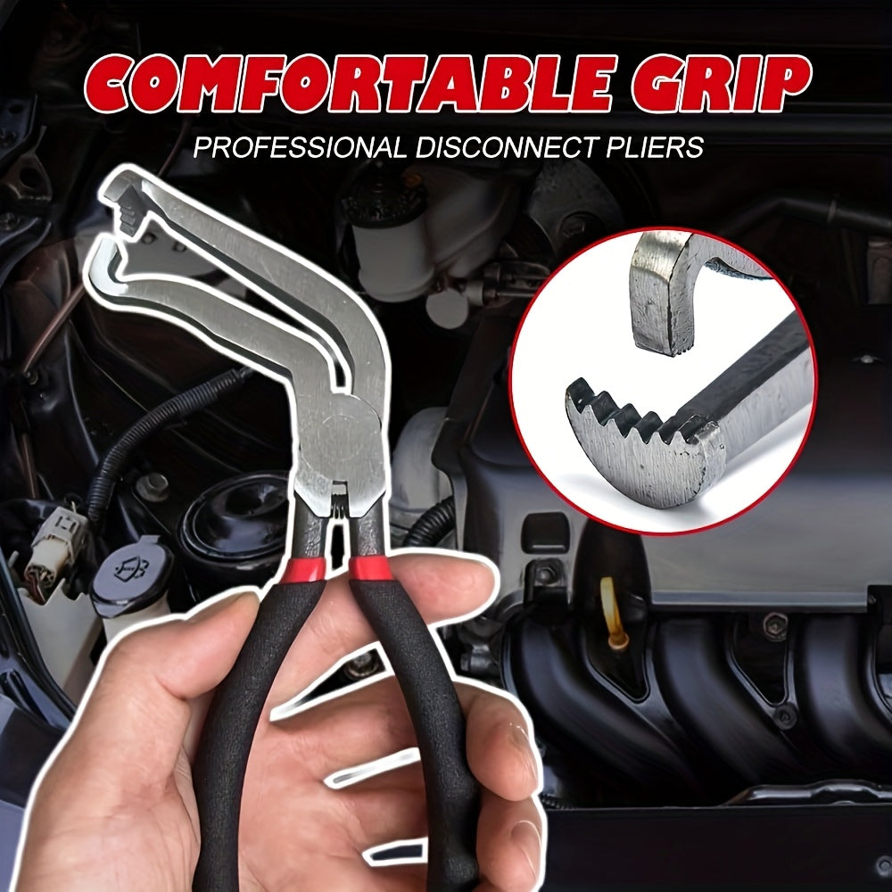 Hose and Fuel Line Disconnect Pliers Set Rust-Resistant, Comfortable Grip