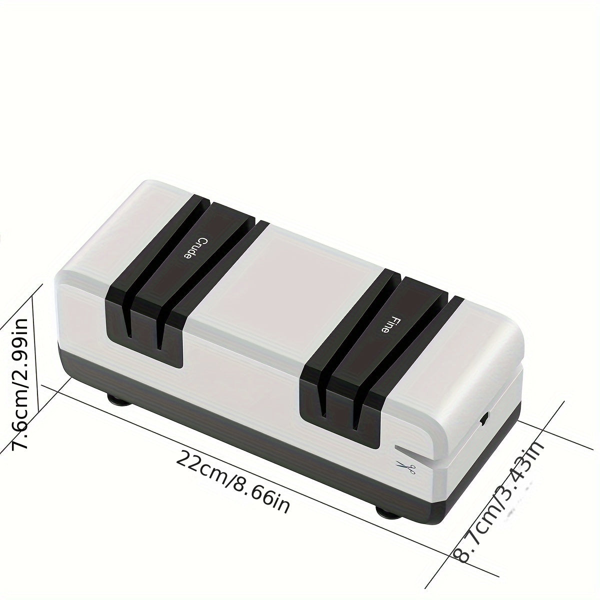 Electric Knife Sharpener, 15-Degree Bevel, Multifunctional Kitchen Tool