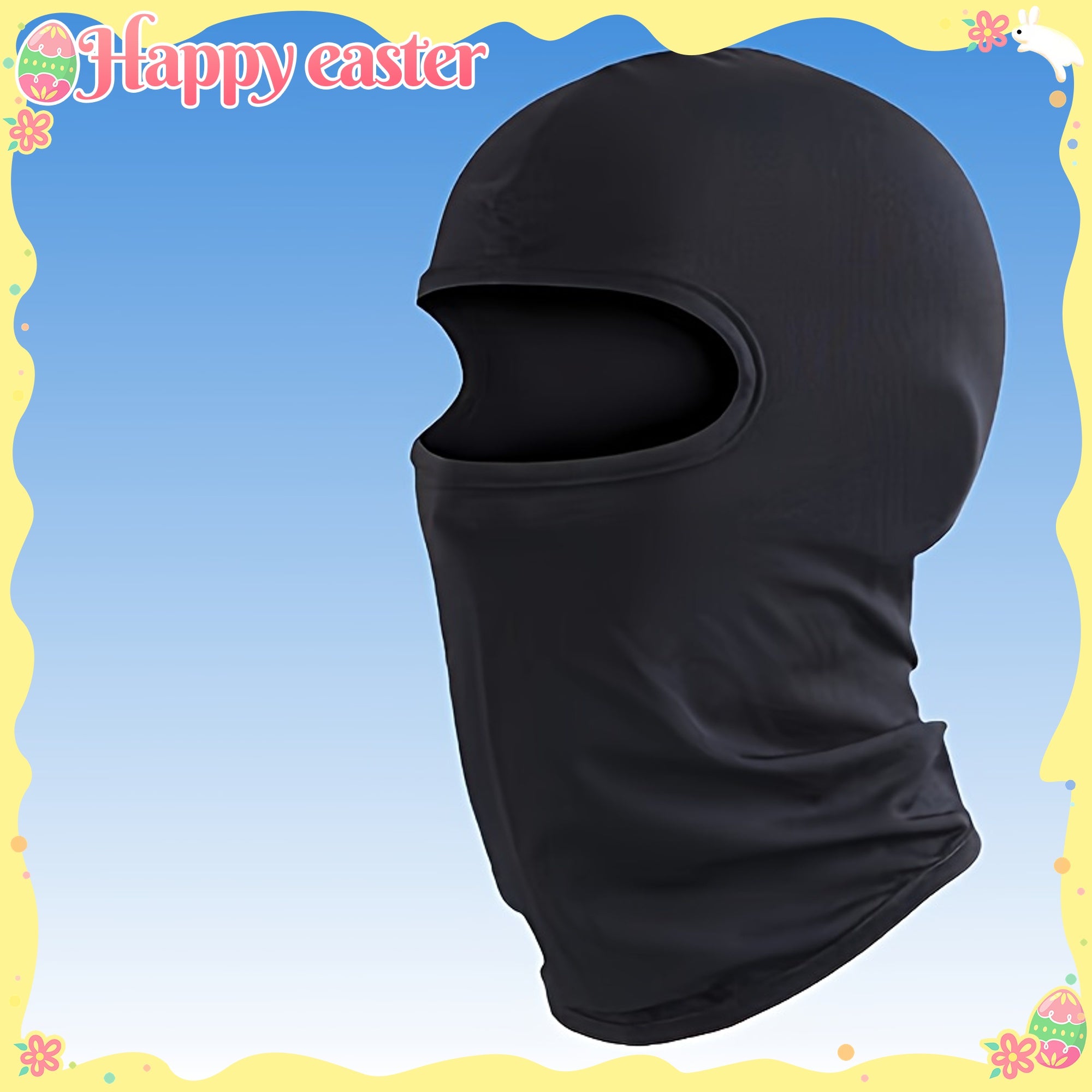 Men's Windproof Dustproof Full Face Mask Polyester for Motorcycle Skiing